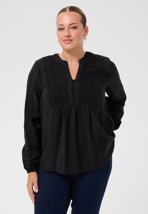 Kaffe Curve, KCGALINE BLOUSE - Μπλούζα - black deep