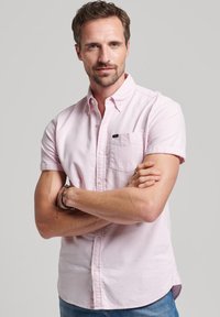 Superdry & Co OXFORD SHORT SLEEVE - Camicia - city pink