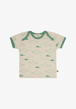 loud + proud, T-shirt print - bamboo