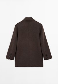 TUXEDO COLLAR - Klasický kabát - brown