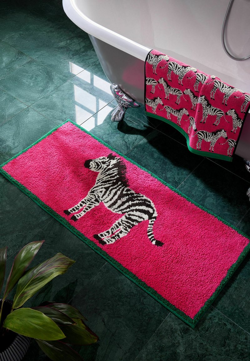 Next ZEBRA - Badematte - pink