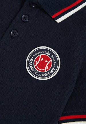 Reiss REISS SMILEYWORLD | REISS PIQUÉ POLO SHIRT - Polo marškinėliai - navy