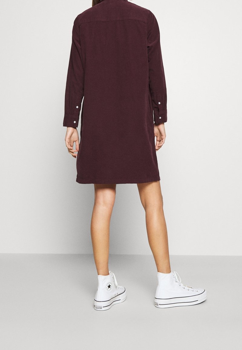 maroon denim dress ASOS Design - Denim Boxy Shirt Dress - Women - Cotton - 8 US
