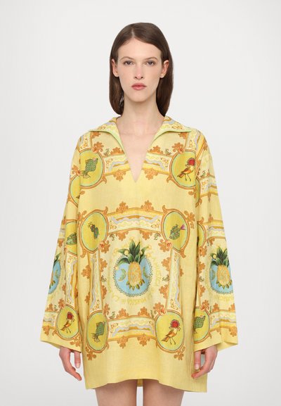 Alemais LA MUSICA TUNIC DRESS - Denní šaty - lemon