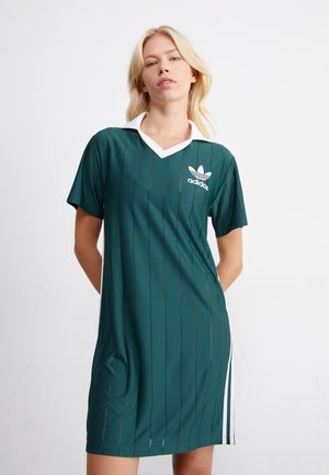 adidas Originals Obleka iz džersija - mineral green