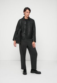 AllSaints NANTES JACKET - Skinnjacka - black