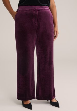 CURVE - Nohavice - aubergine