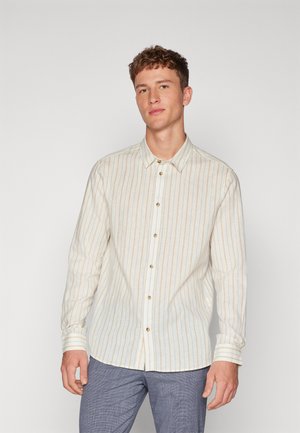 SHIRT-LINEN BLEND - Shirt - off-white