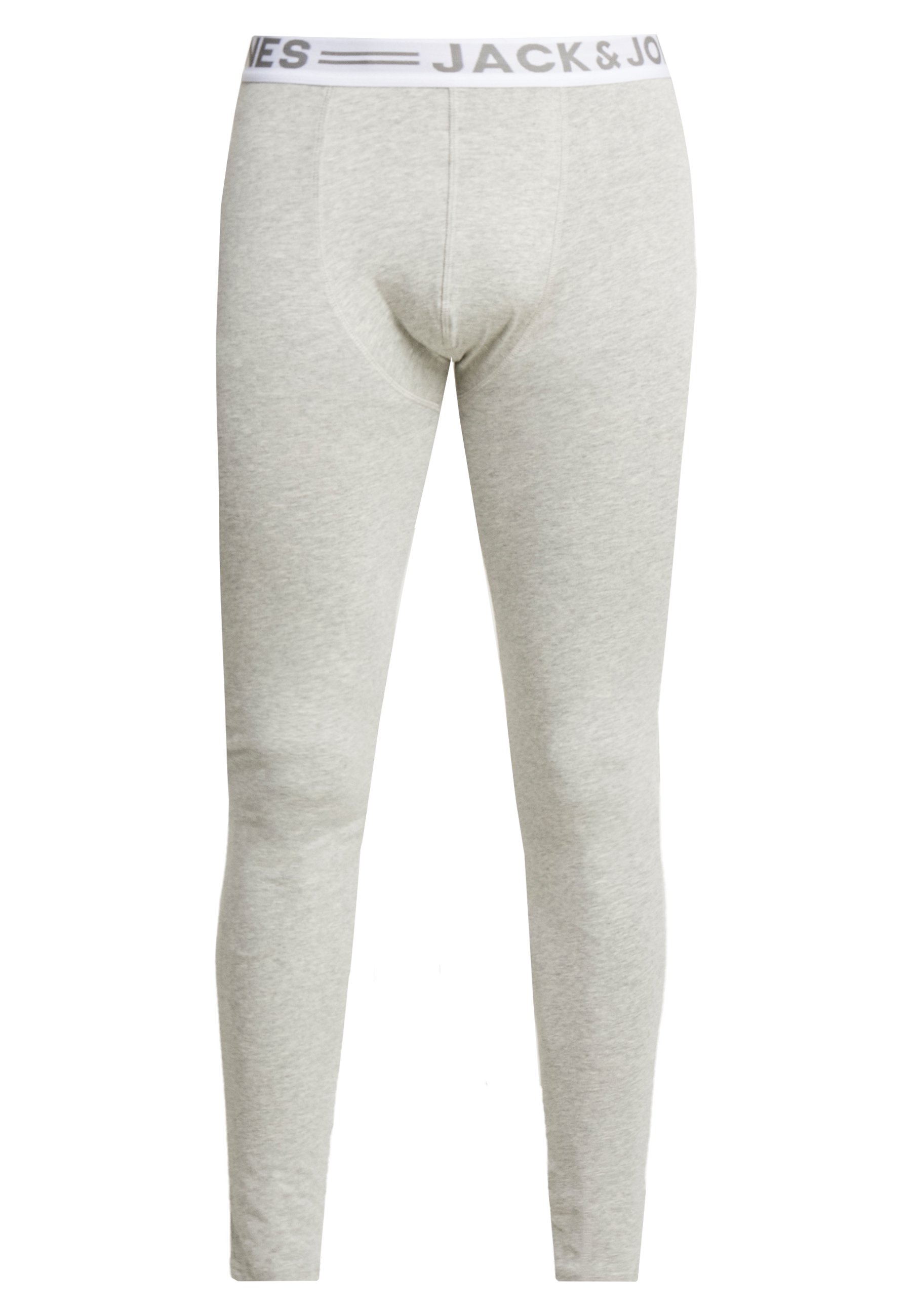 Jack \u0026 Jones JACSOLID LONG JOHN - Onderbroek - light grey melange/grijs -  Zalando.nl