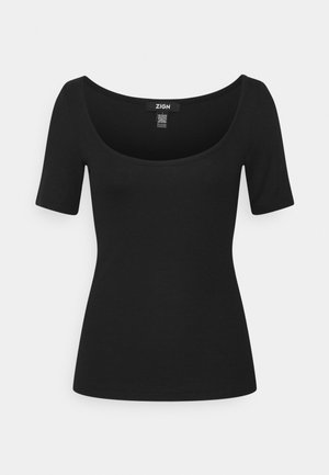 REDEZIGN - T-shirt basique - black