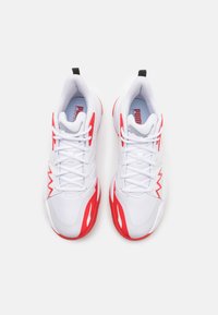Puma GENETICS - Basketbalschoenen - white/for all time red