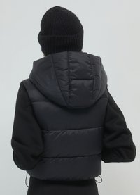 Calliope SMANICATO CROP - Veste sans manches - noir
