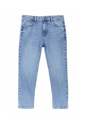 SLIM CAPRI - Slim fit jeans - bleach denim