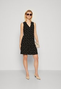 GAP ZEN EWAIST - Kasdienė suknelė - black/white