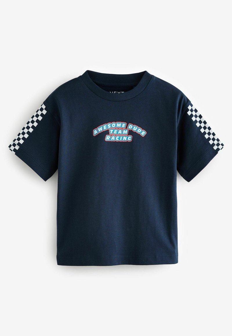 T-shirt Coupe Droite Froncé à Manches Courtes Next | La Redoute