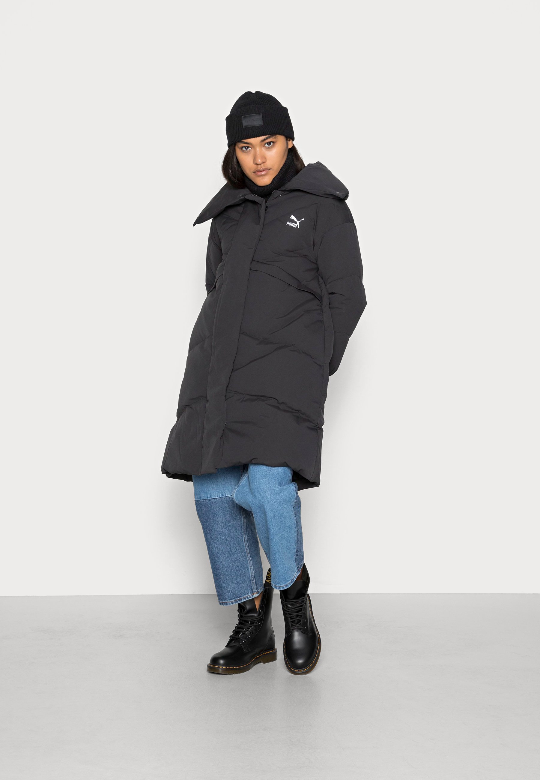 Down jacket - puma black/black - Zalando.ie