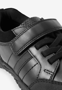 Next Extra Wide Fit Elastic Lace Shoes - Ležerna obuća s vezicama - mottled anthracite
