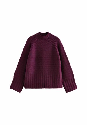 Neule - burgundy red