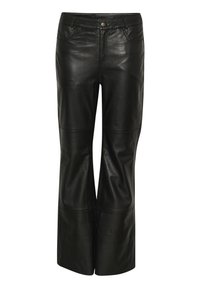 CUCLAUDETTE CANJA  - Leren broek - black