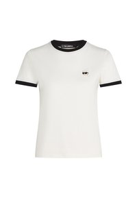 IKON PATCH SLIM - T-shirt imprimé - cannoli cream