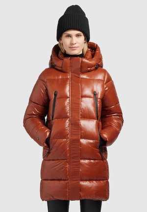 CARDI SHINY - Vinterfrakke - rotbraun