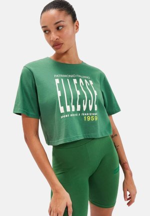 Ellesse VOLIA CROP - T-shirt z nadrukiem