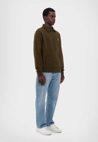 Polo Ralph Lauren LOOPBACK QUARTER-ZIP SWEATSHIRT - Melegítőfelső - dark loden