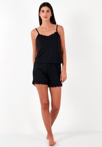 LELA REGULAR FIT - Pyžamová súprava - black