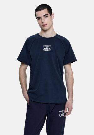 MANICHE RAGLAN  - Camiseta estampada - dark sapphire