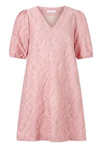 Rich & Royal V-NECK - Freizeitkleid - rose quartz