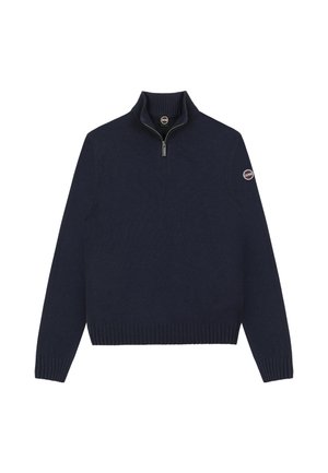 Colmar Originals, COLMAR ORIGINALS BRANDED HALF-ZIP PULLOVER - Strickpullover - dark blue