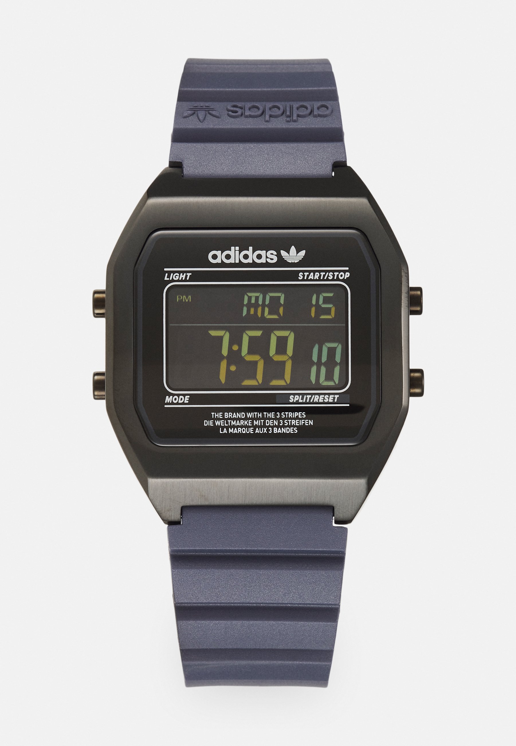 adidas Originals DIGITAL TWO UNISEX - Reloj - gunmetal/navy blue/azul marino - Zalando.es