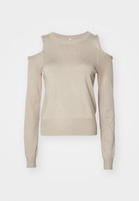 ONLGILA ONECK BLING  - Maglione - beige