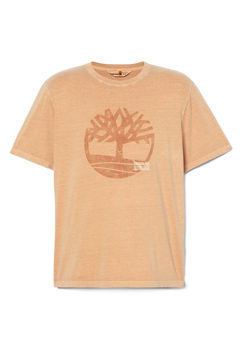 Timberland T-shirt print bruin Timberland T-shirt print bruin