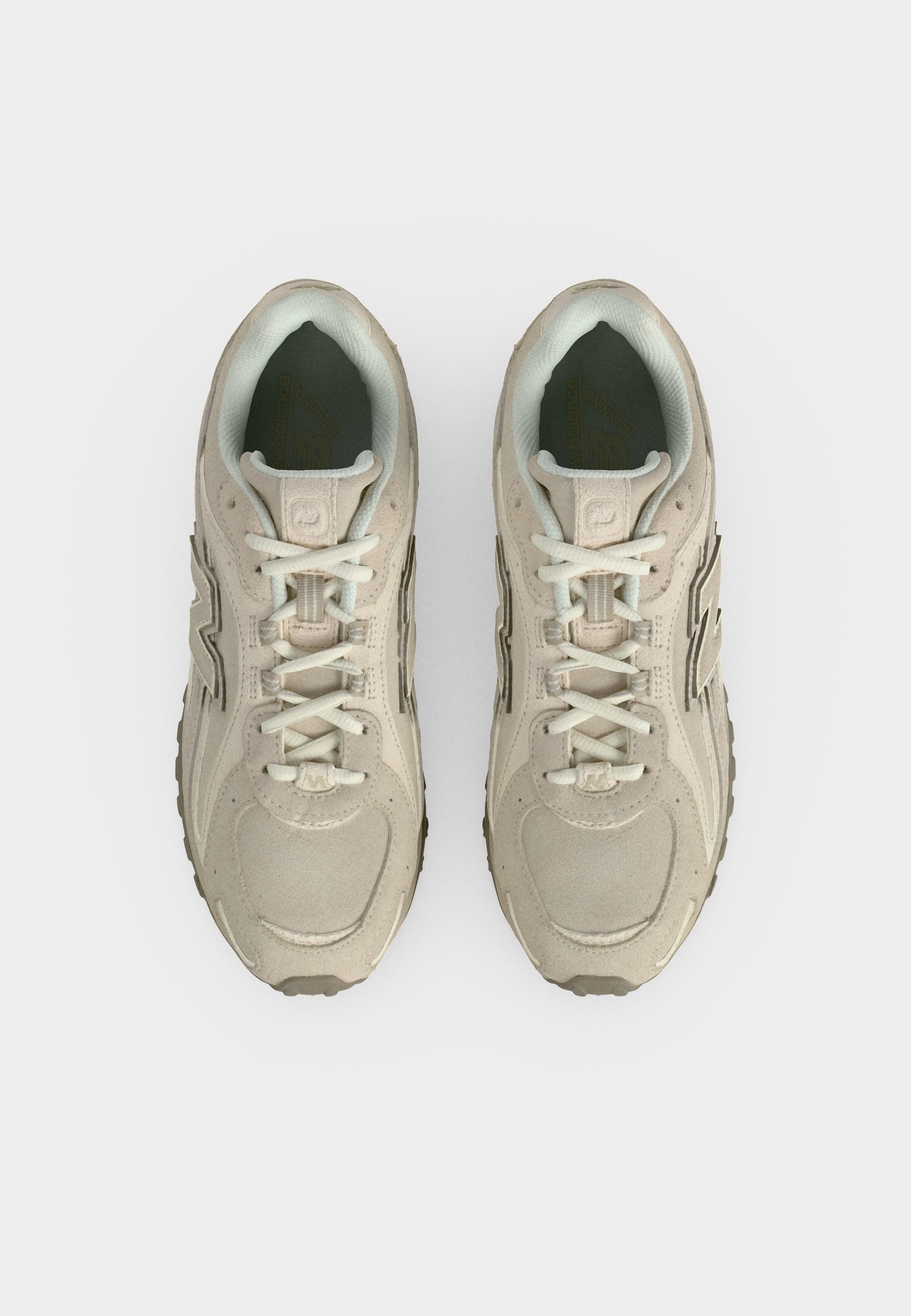 New Balance U204L UNISEX - Trainers - timberwolf/off-white