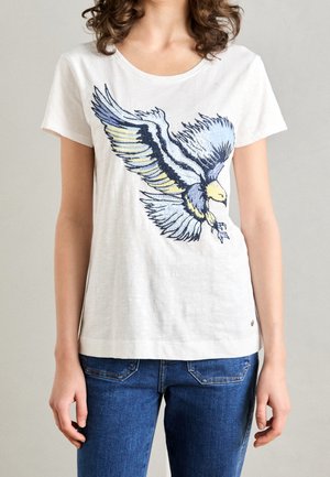 T-Shirt print - white