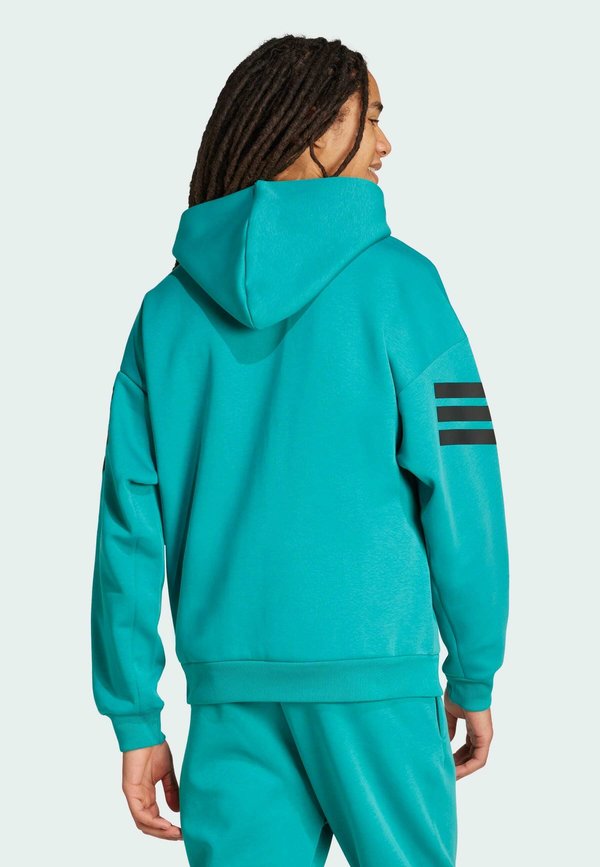 Hoodie - pure teal2