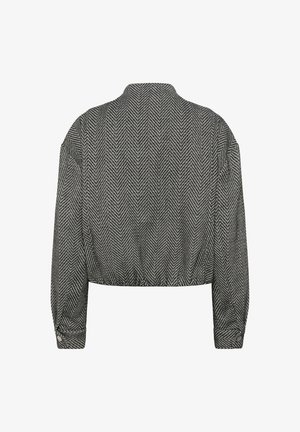 Kaffe, KAVALENTINA JACKET - Suvejakk - black white tweed