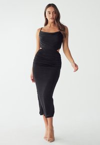 BWLDR AOIFE MIDI - Pouzdrové šaty - black