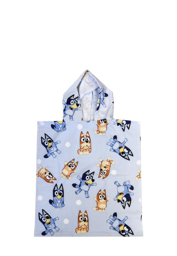 BLUEY BINGO -  PONCHO - Strandtuch - blau