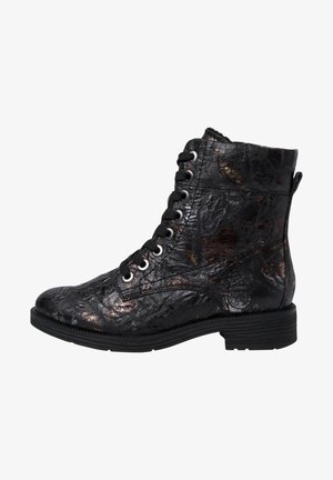 Jana Lace-up ankle boots - black structur