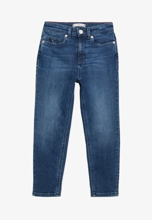 HIGH RISE TAPERED FADED - Slim fit jeans - nicetopblue