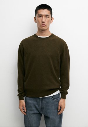 Massimo Dutti, Pullover - dark green