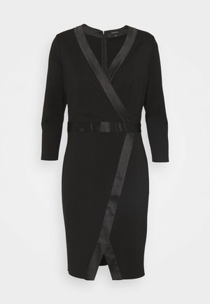comma, Robe fourreau - black