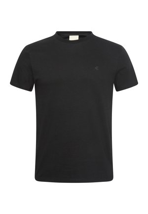 Calvin Klein, SLIM MONOGRAM TEE LIQUID TOUCH - T-shirt basique - black
