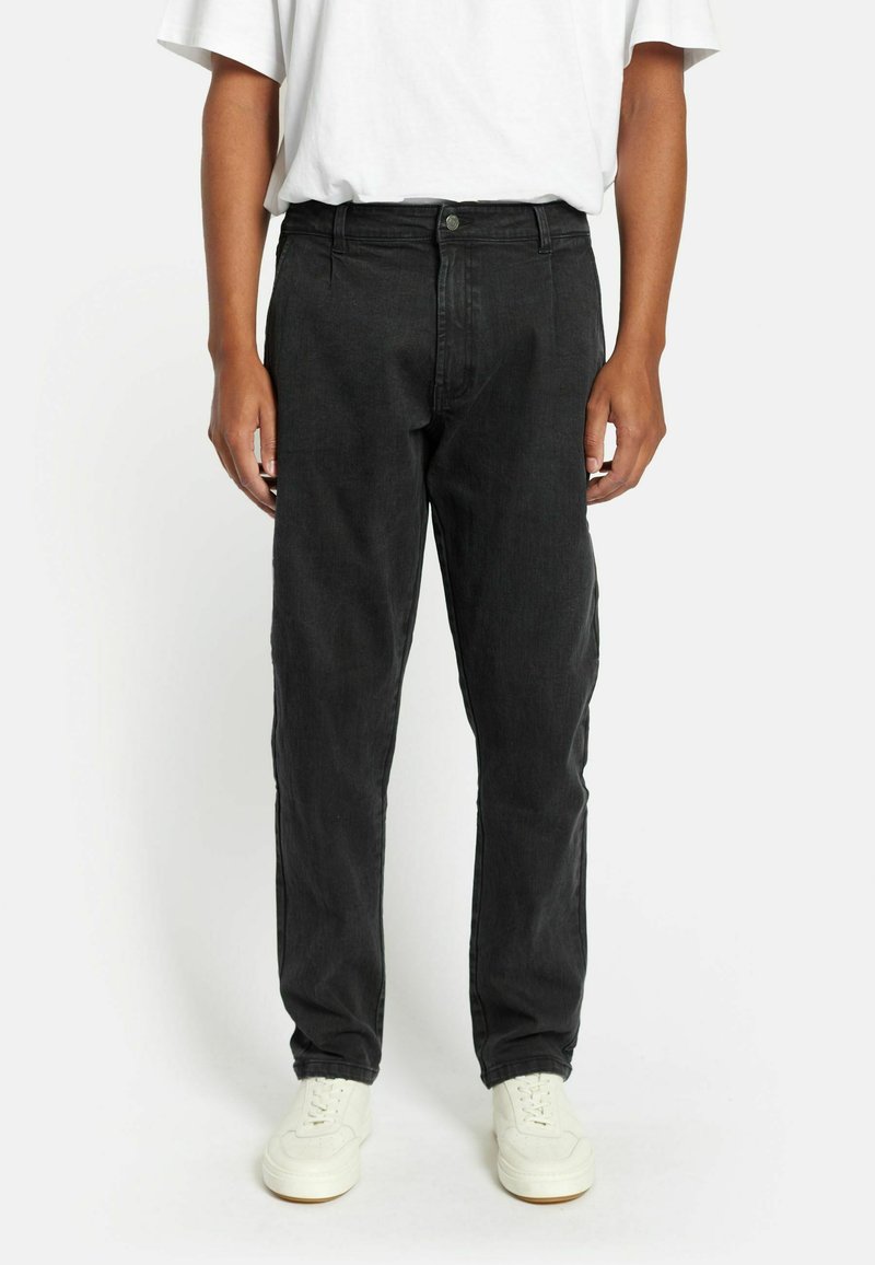 Denim Project Avar lõikega teksad - black washed