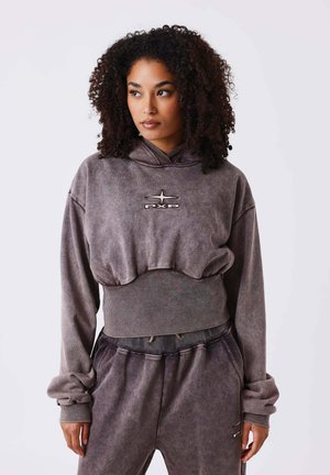Sweat à capuche - marron