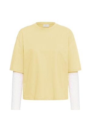 Kaffe, KAELLERY - Langarmshirt - pastel yellow