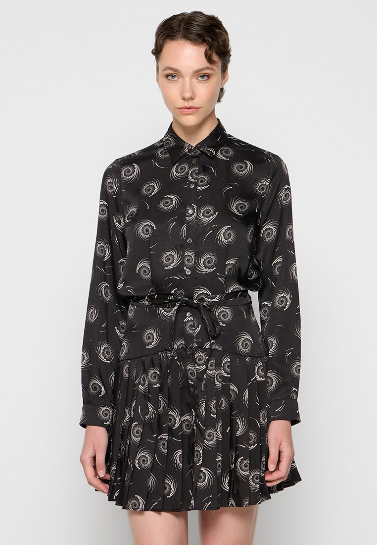 pinko Blousejurk zwart pinko Blousejurk zwart