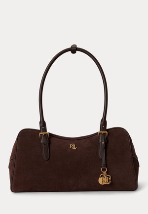 Lauren Ralph Lauren, SATCHEL LARGE - Sac à main - chestnut brown